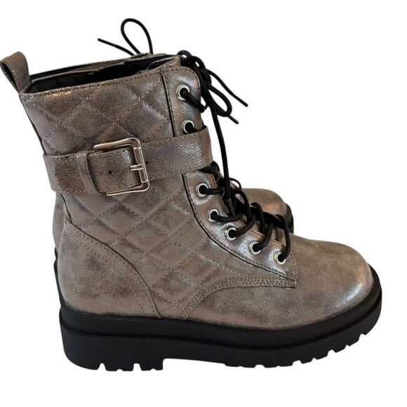 Jellypop Zestily Distressed Pewter Ladies Boots in Szs 6 & 6.5M - Picture 4 of 6